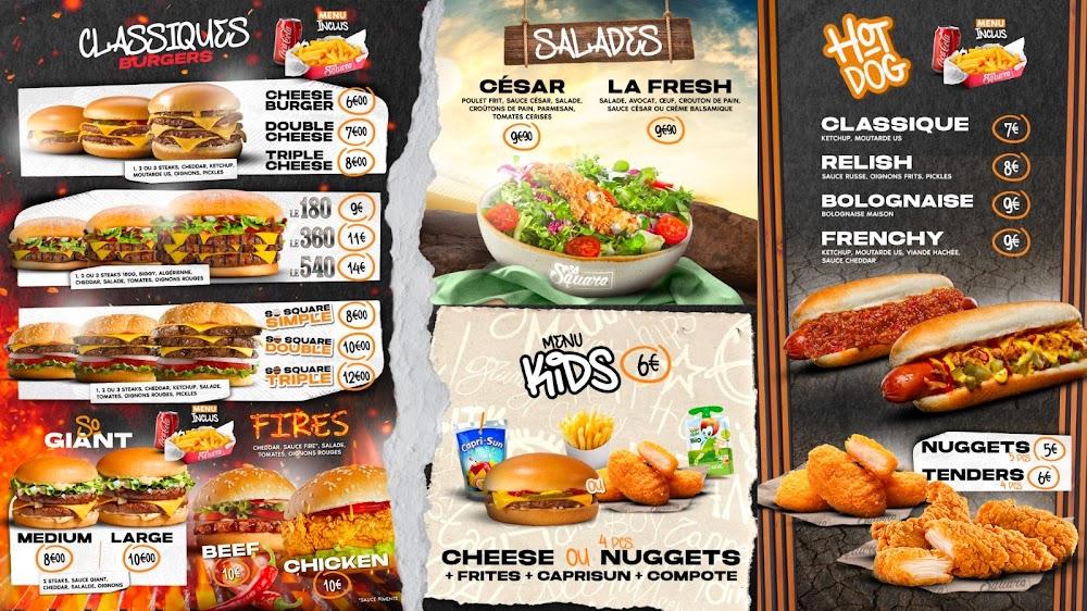 So Square - Menu Image 1