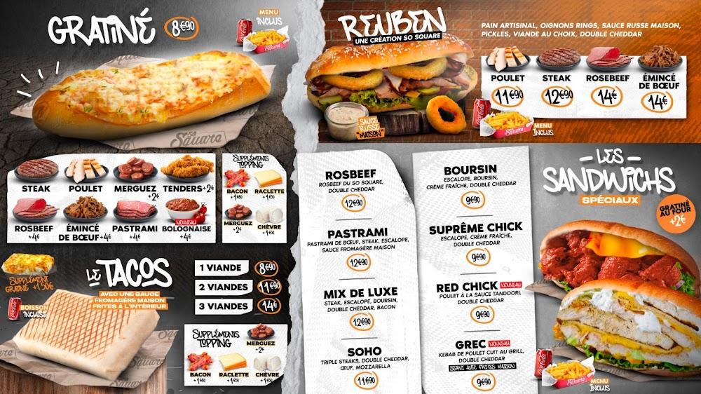 So Square - Menu Image 2